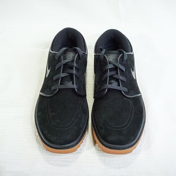 NIKE STEFAN JANOSKI G GOLF SHOES BLACK/GUM SZ 8.5 - Picture 4 of 8